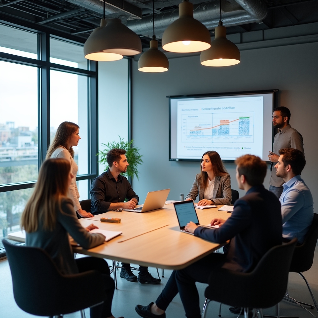 Занятие в школе финансовой грамотности Казахстана